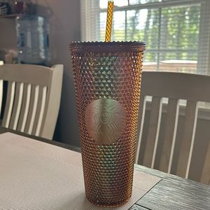 Cooper colored Starbucks tumbler